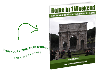 E-book Rome in 1 weekend - English