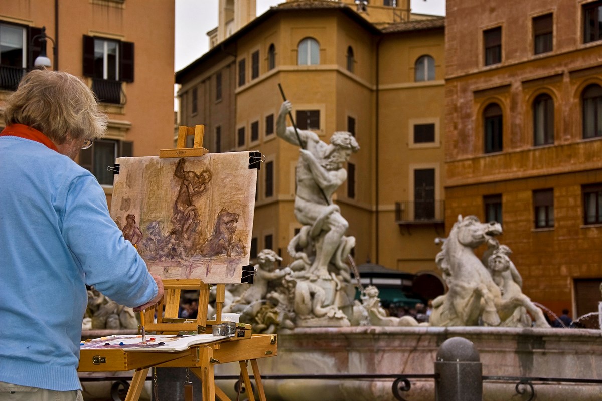 artiste Piazza Navona