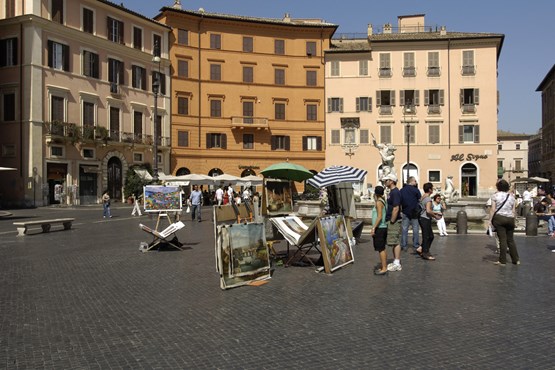 Piazza Navona artistes