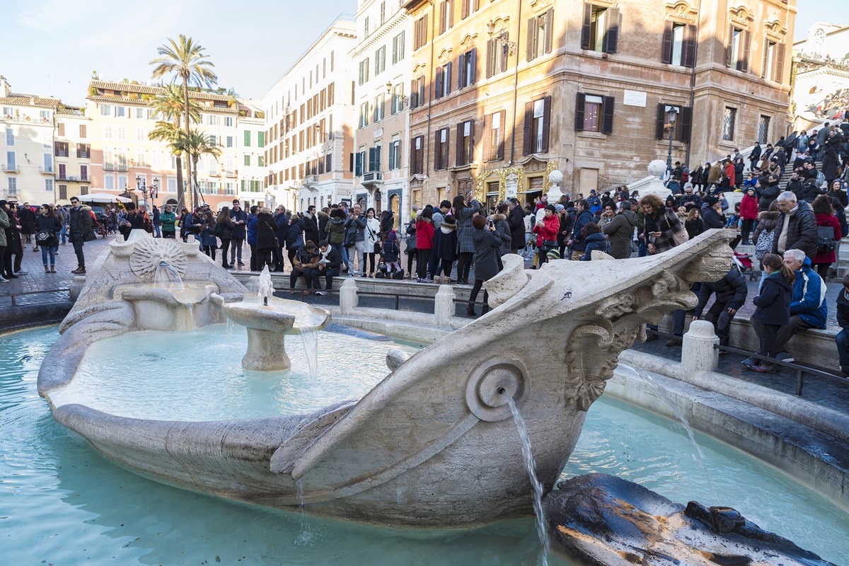 La fontaine Barcaccia