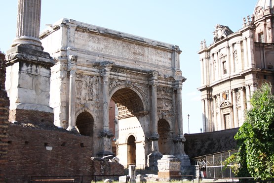 forum romanum  arc de titus